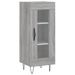 Buffet haut Sonoma gris 34,5x34x180 cm Bois d'ingénierie - Photo n°5