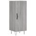 Buffet haut Sonoma gris 34,5x34x180 cm Bois d'ingénierie - Photo n°5