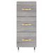 Buffet haut Sonoma gris 34,5x34x180 cm Bois d'ingénierie - Photo n°6