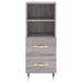 Buffet haut Sonoma gris 34,5x34x180 cm Bois d'ingénierie - Photo n°6