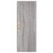 Buffet haut Sonoma gris 34,5x34x180 cm Bois d'ingénierie - Photo n°8