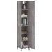 Buffet haut Sonoma gris 34,5x34x180 cm Bois d'ingénierie - Photo n°3