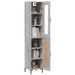 Buffet haut Sonoma gris 34,5x34x180 cm Bois d'ingénierie - Photo n°3