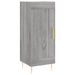 Buffet haut Sonoma gris 34,5x34x180 cm Bois d'ingénierie - Photo n°7