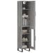 Buffet haut Sonoma gris 34,5x34x180 cm Bois d'ingénierie - Photo n°3