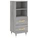 Buffet haut Sonoma gris 34,5x34x180 cm Bois d'ingénierie - Photo n°7