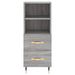 Buffet haut Sonoma gris 34,5x34x180 cm Bois d'ingénierie - Photo n°8