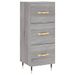 Buffet haut Sonoma gris 34,5x34x180 cm Bois d'ingénierie - Photo n°7