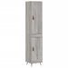 Buffet haut Sonoma gris 34,5x34x180 cm Bois d'ingénierie - Photo n°1