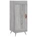 Buffet haut Sonoma gris 34,5x34x180 cm Bois d'ingénierie - Photo n°7