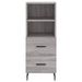 Buffet haut Sonoma gris 34,5x34x180 cm Bois d'ingénierie - Photo n°8