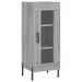 Buffet haut Sonoma gris 34,5x34x180 cm Bois d'ingénierie - Photo n°5