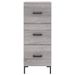 Buffet haut Sonoma gris 34,5x34x180 cm Bois d'ingénierie - Photo n°8