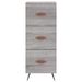 Buffet haut Sonoma gris 34,5x34x180 cm Bois d'ingénierie - Photo n°8