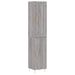 Buffet haut Sonoma gris 34,5x34x180 cm Bois d'ingénierie - Photo n°1