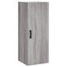 Buffet haut Sonoma gris 34,5x34x180 cm Bois d'ingénierie - Photo n°7