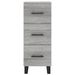 Buffet haut Sonoma gris 34,5x34x180 cm Bois d'ingénierie - Photo n°6