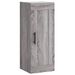 Buffet haut Sonoma gris 34,5x34x180 cm Bois d'ingénierie - Photo n°8