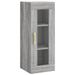 Buffet haut Sonoma gris 34,5x34x180 cm Bois d'ingénierie - Photo n°7