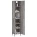 Buffet haut Sonoma gris 34,5x34x180 cm Bois d'ingénierie - Photo n°3