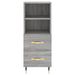 Buffet haut Sonoma gris 34,5x34x180 cm Bois d'ingénierie - Photo n°8