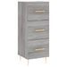 Buffet haut Sonoma gris 34,5x34x180 cm Bois d'ingénierie - Photo n°5