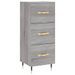 Buffet haut Sonoma gris 34,5x34x180 cm Bois d'ingénierie - Photo n°5