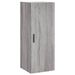 Buffet haut Sonoma gris 34,5x34x180 cm Bois d'ingénierie - Photo n°5