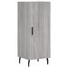 Buffet haut Sonoma gris 34,5x34x180 cm Bois d'ingénierie - Photo n°7