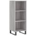 Buffet haut Sonoma gris 34,5x34x180 cm Bois d'ingénierie - Photo n°7