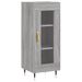 Buffet haut Sonoma gris 34,5x34x180 cm Bois d'ingénierie - Photo n°7