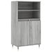 Buffet haut Sonoma gris 60x36x110 cm Bois d'ingénierie - Photo n°1