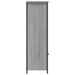 Buffet haut sonoma gris 62x32x103,5 cm bois d'ingénierie - Photo n°6