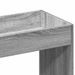 Buffet haut sonoma gris 63x33x100 cm bois d'ingénierie - Photo n°9