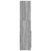 Buffet haut sonoma gris 63x33x140 cm bois d'ingénierie - Photo n°6