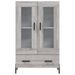 Buffet haut sonoma gris 69,5x31x115 cm bois d'ingénierie - Photo n°6