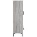 Buffet haut sonoma gris 69,5x31x115 cm bois d'ingénierie - Photo n°7