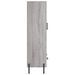 Buffet haut sonoma gris 69,5x31x115 cm bois d'ingénierie - Photo n°7