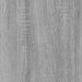 Buffet haut Sonoma gris 69,5x34x180 cm Bois d'ingénierie 6 - Photo n°12