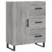 Buffet haut Sonoma gris 69,5x34x180 cm Bois d'ingénierie - Photo n°7