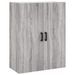 Buffet haut Sonoma gris 69,5x34x180 cm Bois d'ingénierie - Photo n°5