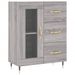 Buffet haut Sonoma gris 69,5x34x180 cm Bois d'ingénierie - Photo n°7