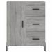 Buffet haut Sonoma gris 69,5x34x180 cm Bois d'ingénierie - Photo n°8