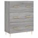 Buffet haut Sonoma gris 69,5x34x180 cm Bois d'ingénierie - Photo n°7