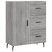 Buffet haut Sonoma gris 69,5x34x180 cm Bois d'ingénierie - Photo n°7