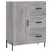 Buffet haut Sonoma gris 69,5x34x180 cm Bois d'ingénierie - Photo n°7