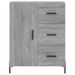 Buffet haut Sonoma gris 69,5x34x180 cm Bois d'ingénierie - Photo n°8