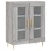 Buffet haut Sonoma gris 69,5x34x180 cm Bois d'ingénierie - Photo n°7