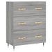 Buffet haut Sonoma gris 69,5x34x180 cm Bois d'ingénierie - Photo n°7