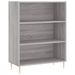 Buffet haut Sonoma gris 69,5x34x180 cm Bois d'ingénierie - Photo n°7